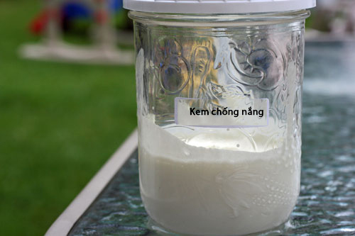 kem chong nang tu lam - Cách tự chế kem chống nắng đảm bảo an toàn