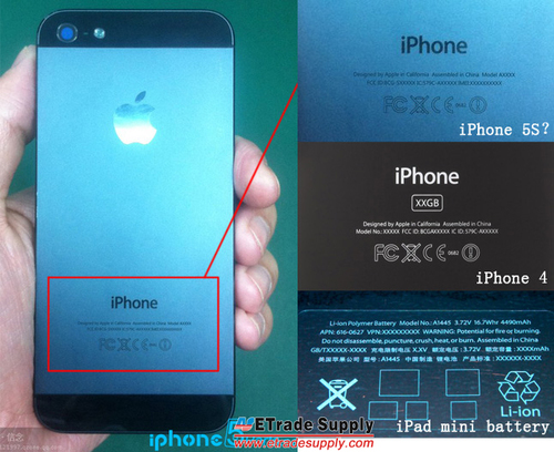Ảnh đồn đại là của iPhone 5S