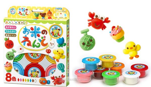 Các thương hiệu đất nặn nổi tiếng trên thế giới hiện nay Dat nan bang bot gao Gincho 600x348 - Các thương hiệu đất nặn nổi tiếng trên thế giới hiện nay