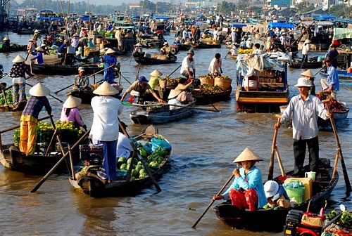 phong dien 1 - Du lịch miền Tây thăm chợ nổi Phong Điền