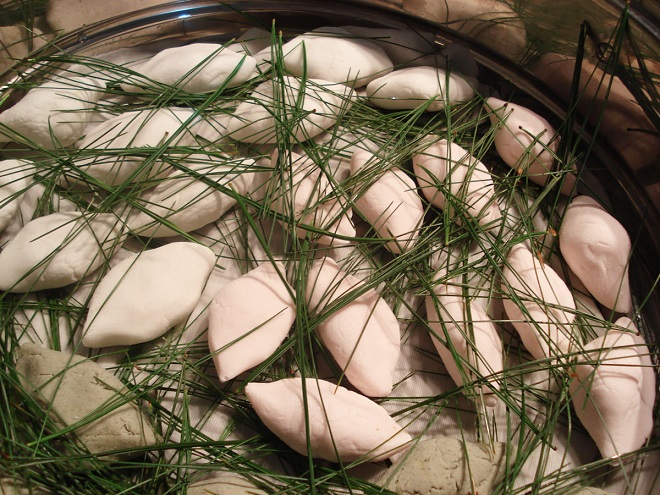 hap banh - Cách làm bánh trung thu Hàn Quốc bằng phương pháp hấp mới lạ