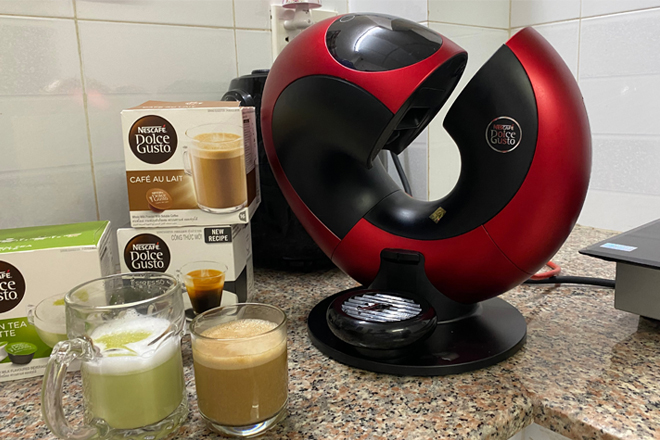 Su dung may pha ca phe Nescafe Dolce Gusto - Các dòng máy pha cà phê viên nén Nescafé Dolce Gusto cực ấn tượng